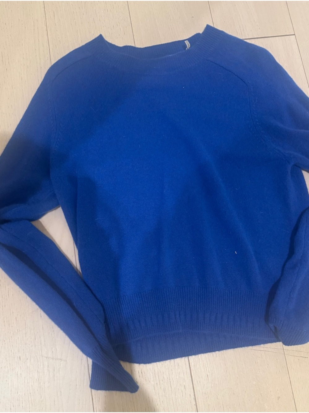 Classic Royal Crewneck Sweater in Blue